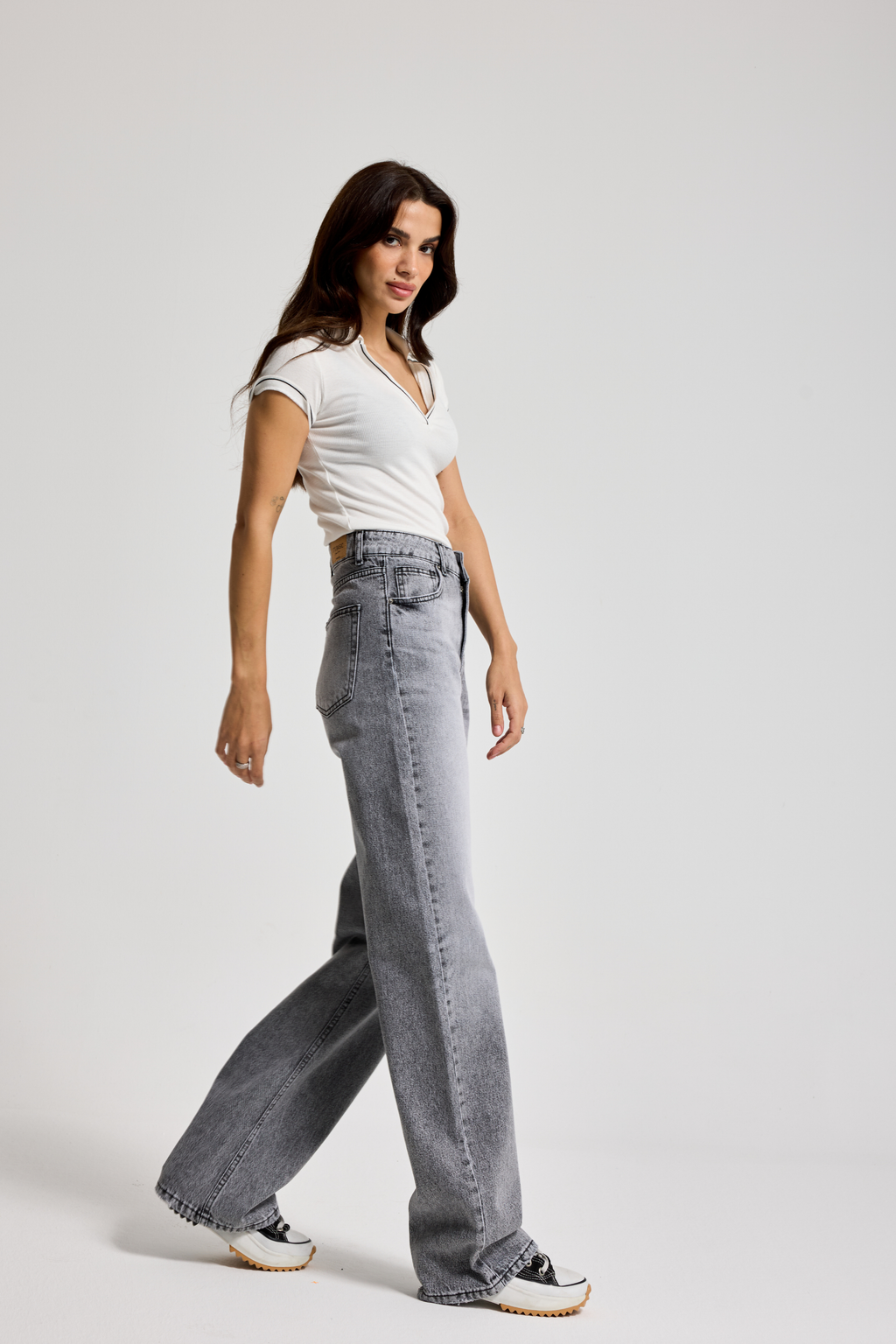 2477 Straight Fit Yüksek Bel Kadın Jean