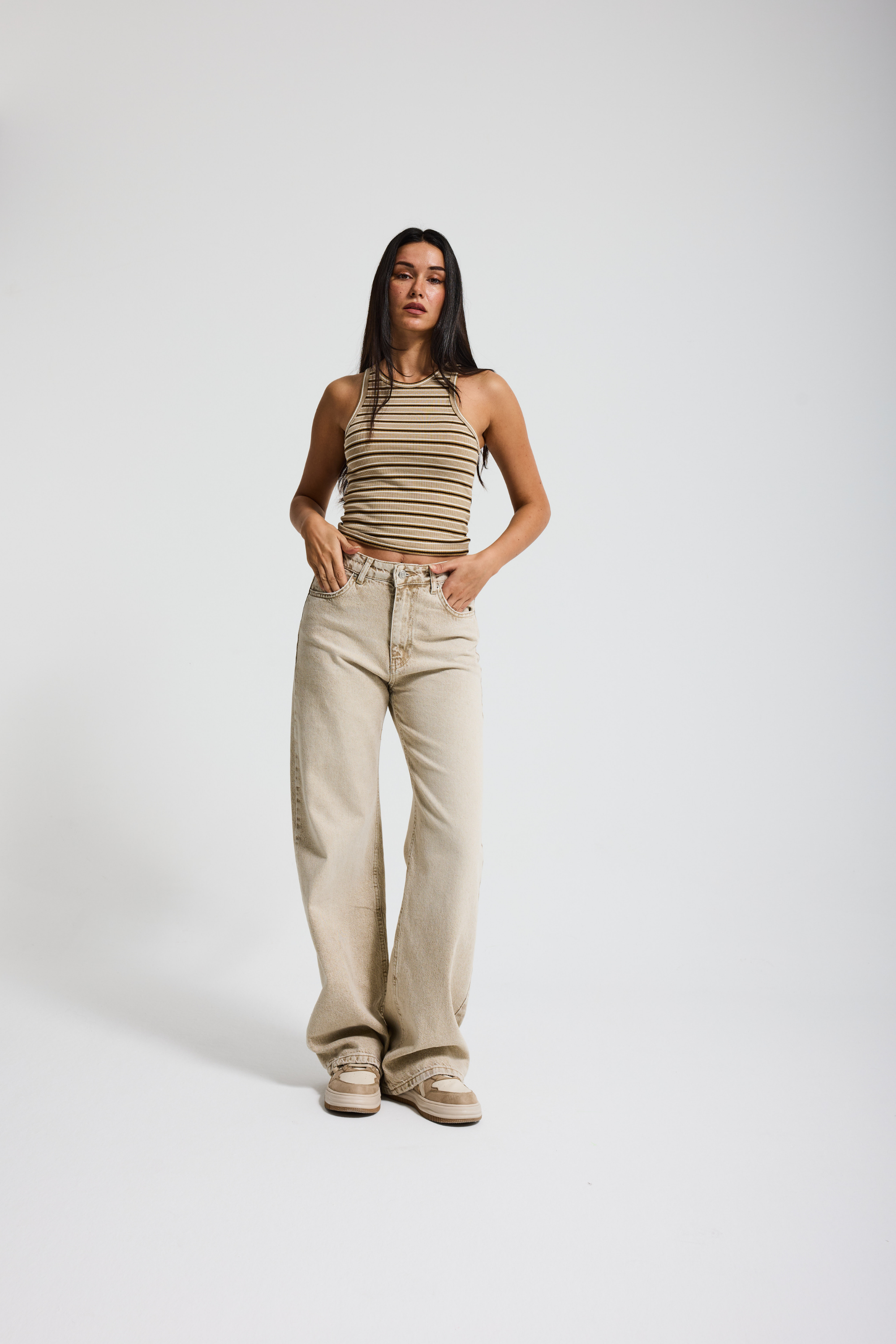 2477 Straight Fit Yüksek Bel Kadın Jean