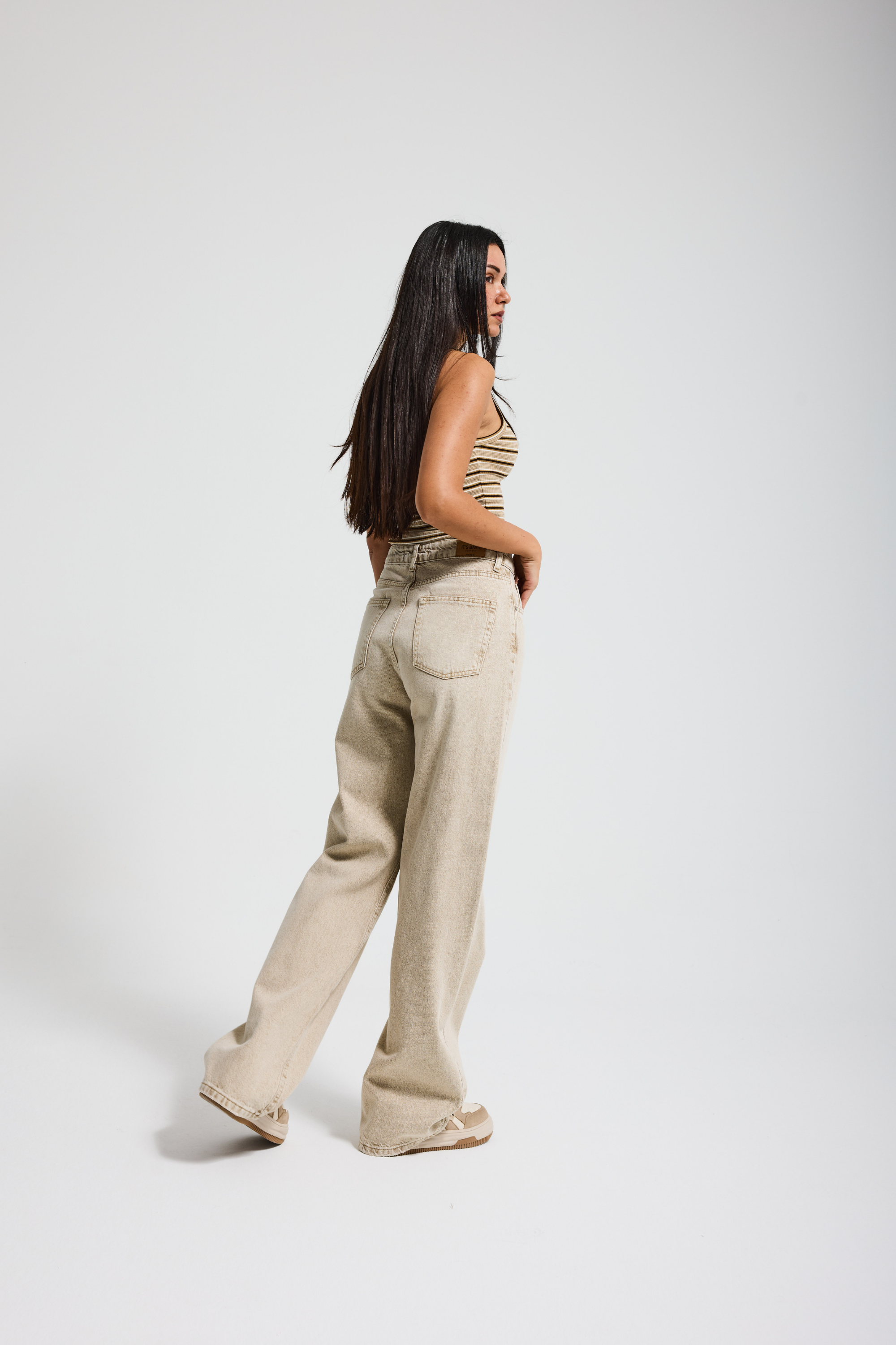2477 Straight Fit Yüksek Bel Kadın Jean
