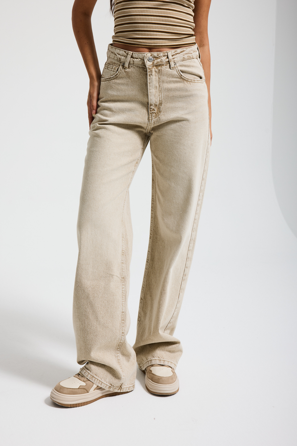 2477 Straight Fit Yüksek Bel Kadın Jean