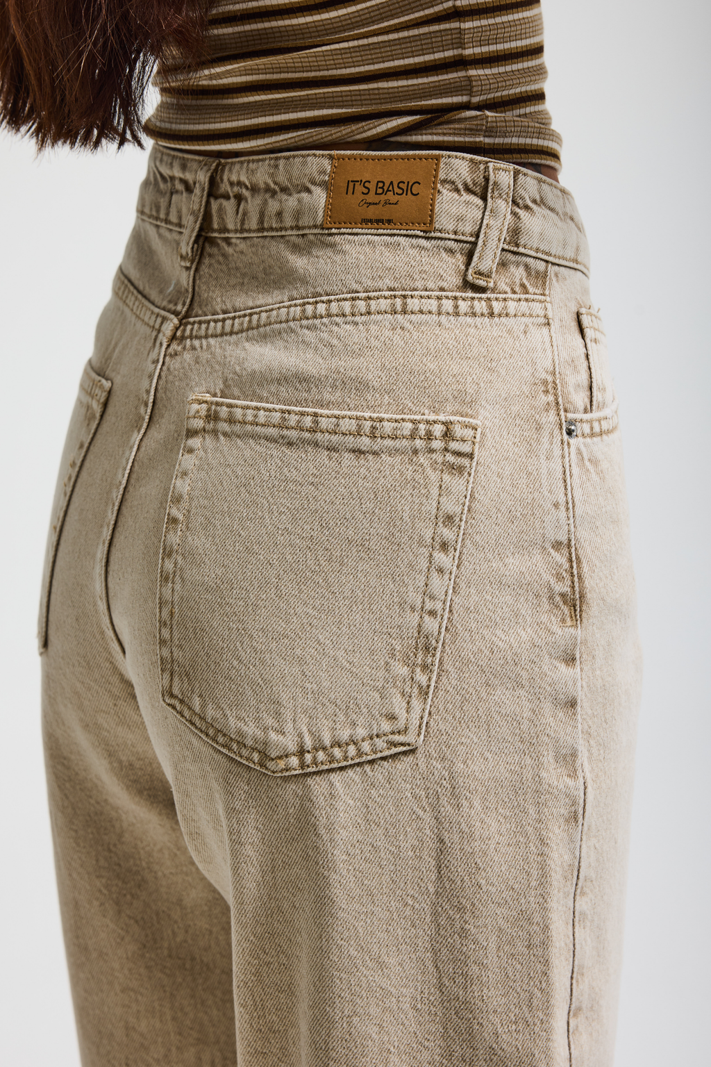 2477 Straight Fit Yüksek Bel Kadın Jean