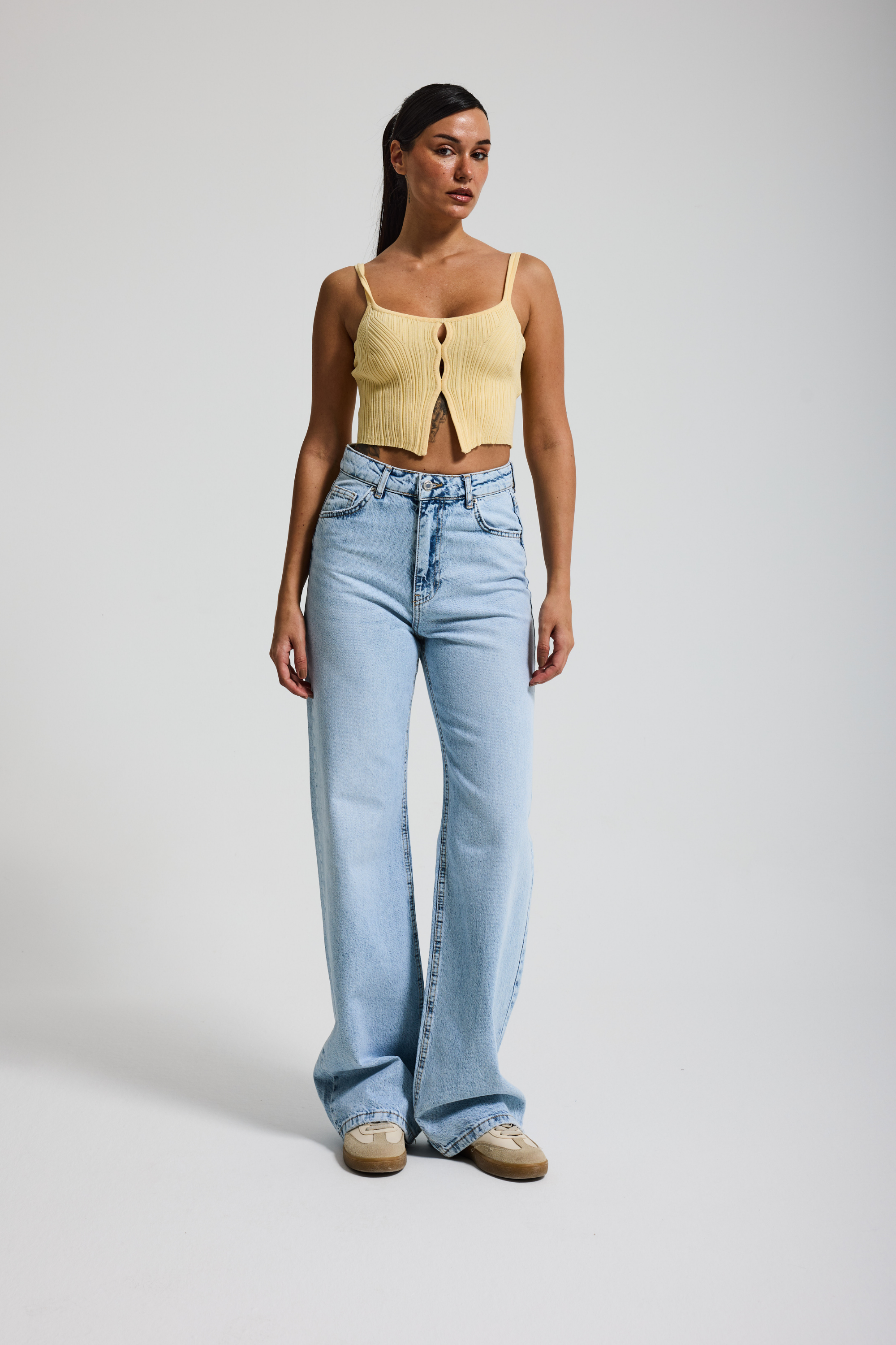 2477 Straight Fit Yüksek Bel Kadın Jean
