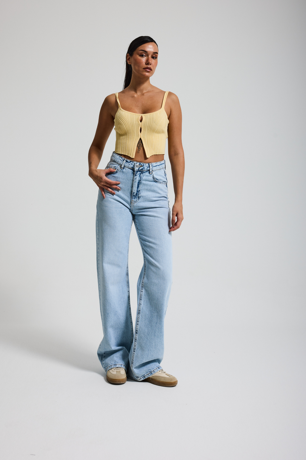 2477 Straight Fit Yüksek Bel Kadın Jean