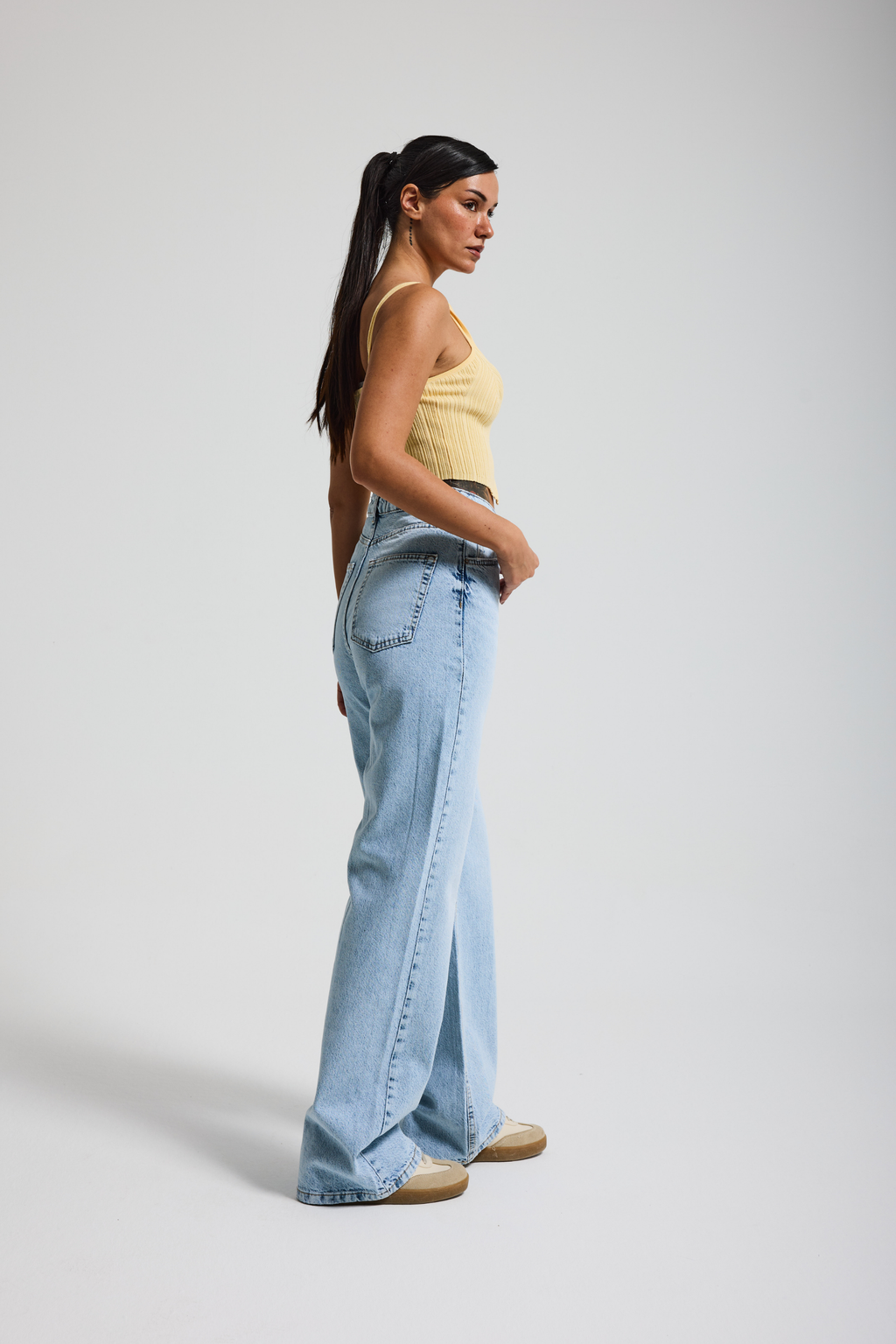 2477 Straight Fit Yüksek Bel Kadın Jean