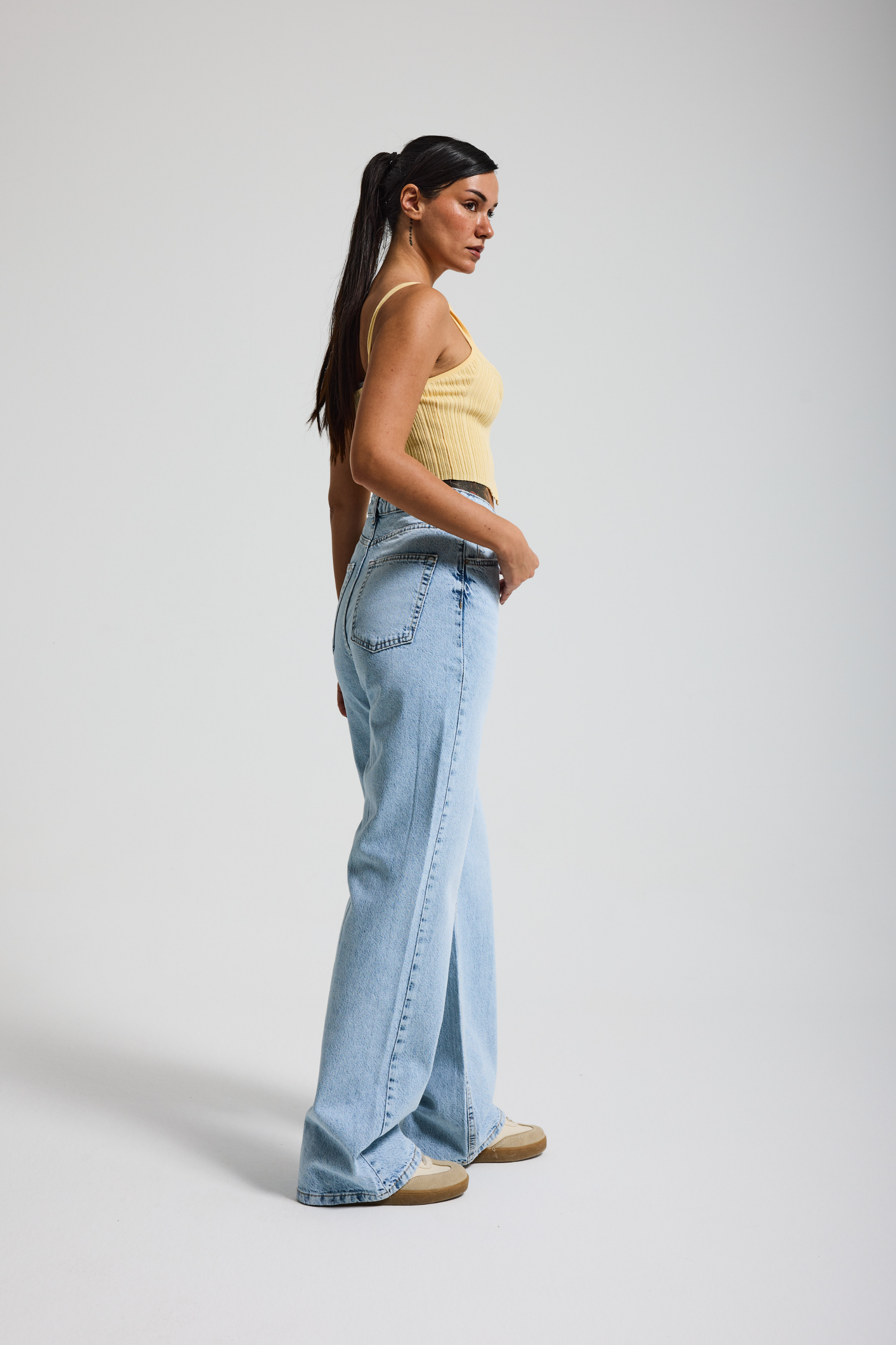 2477 Straight Fit Yüksek Bel Kadın Jean
