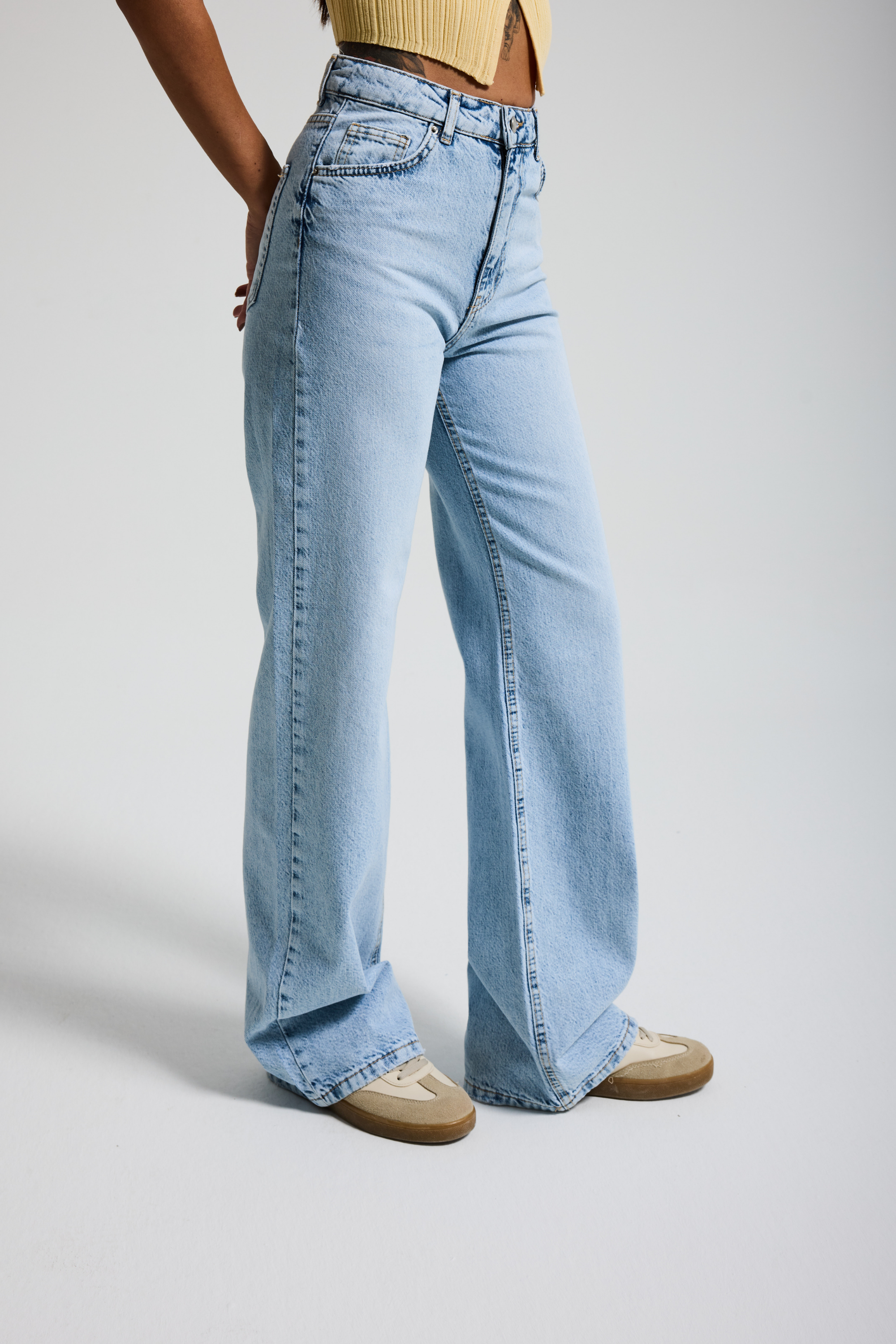 2477 Straight Fit Yüksek Bel Kadın Jean