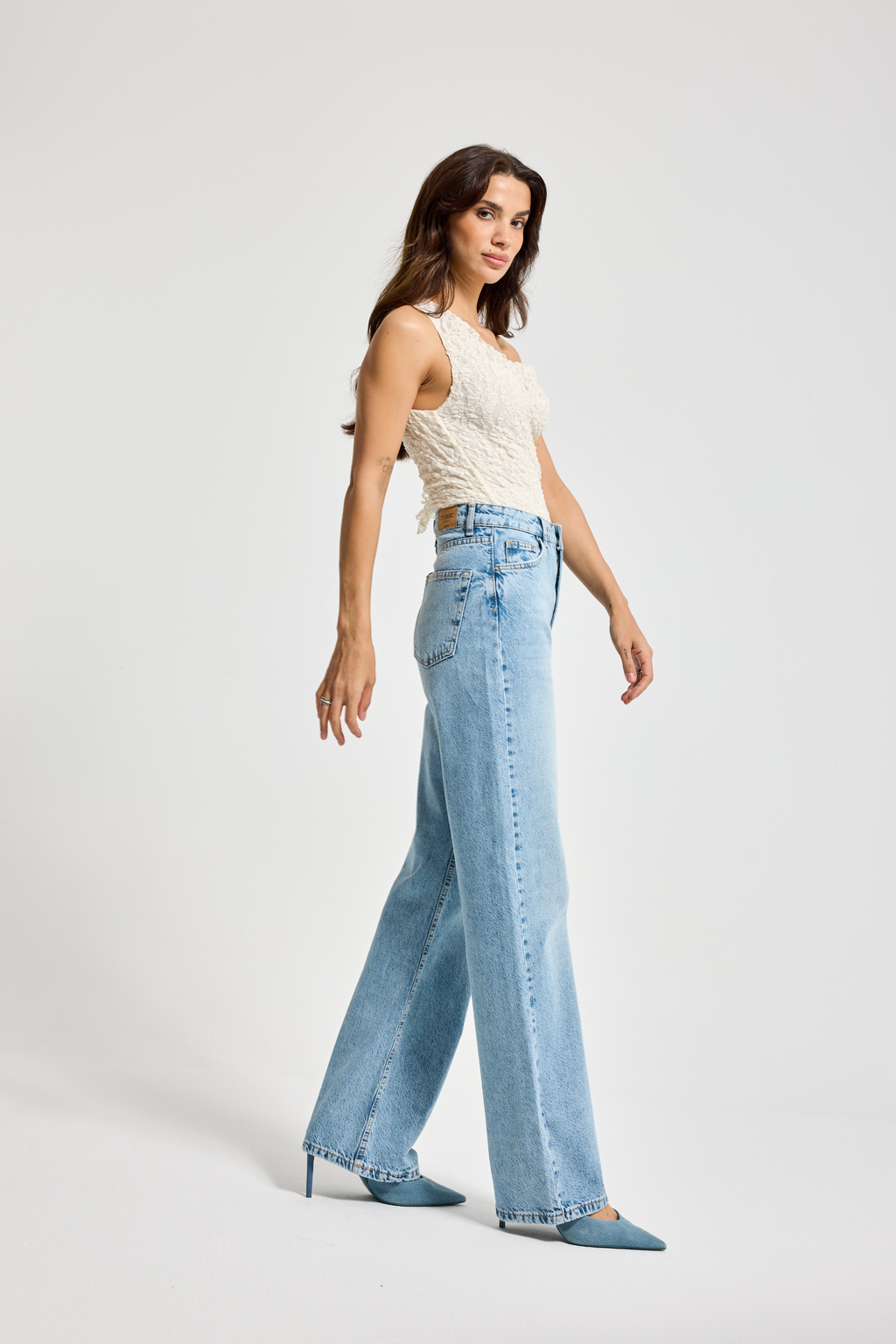 2477 Straight Fit Yüksek Bel Kadın Jean