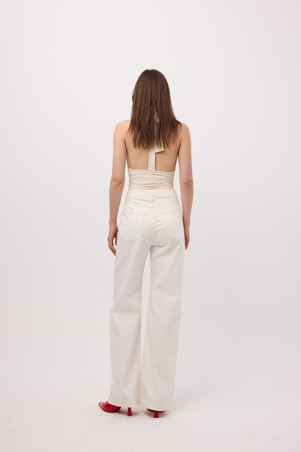 2477 Straight Fit Yüksek Bel Kadın Jean