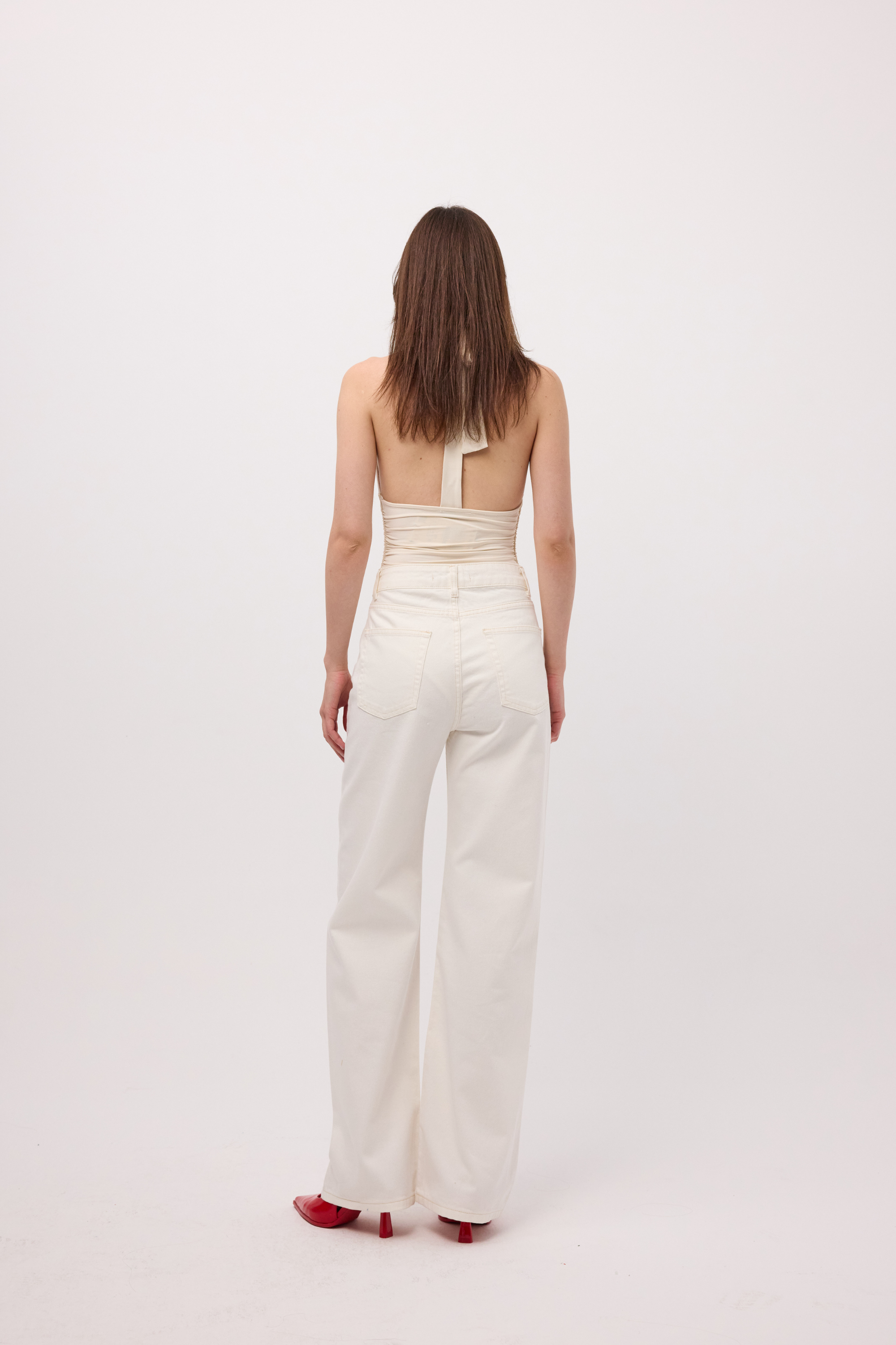 2477 Straight Fit Yüksek Bel Kadın Jean