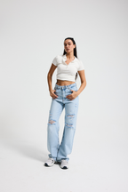 2478 Straight Fit Kadın Jean