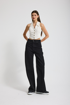 2498 Wide Leg Kadın Jean