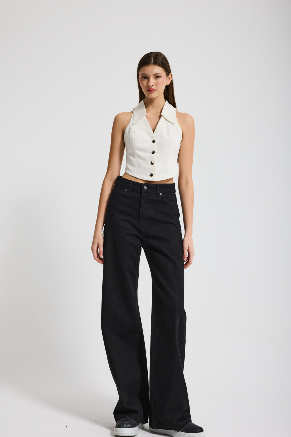 2498 Wide Leg Kadın Jean