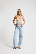 2498 Wide Leg Kadın Jean