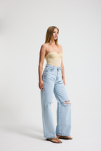 2498 Wide Leg Kadın Jean