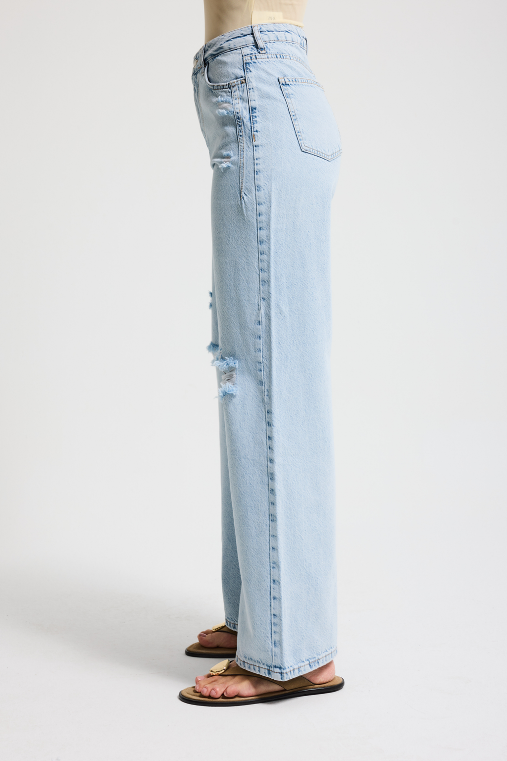 2498 Wide Leg Kadın Jean