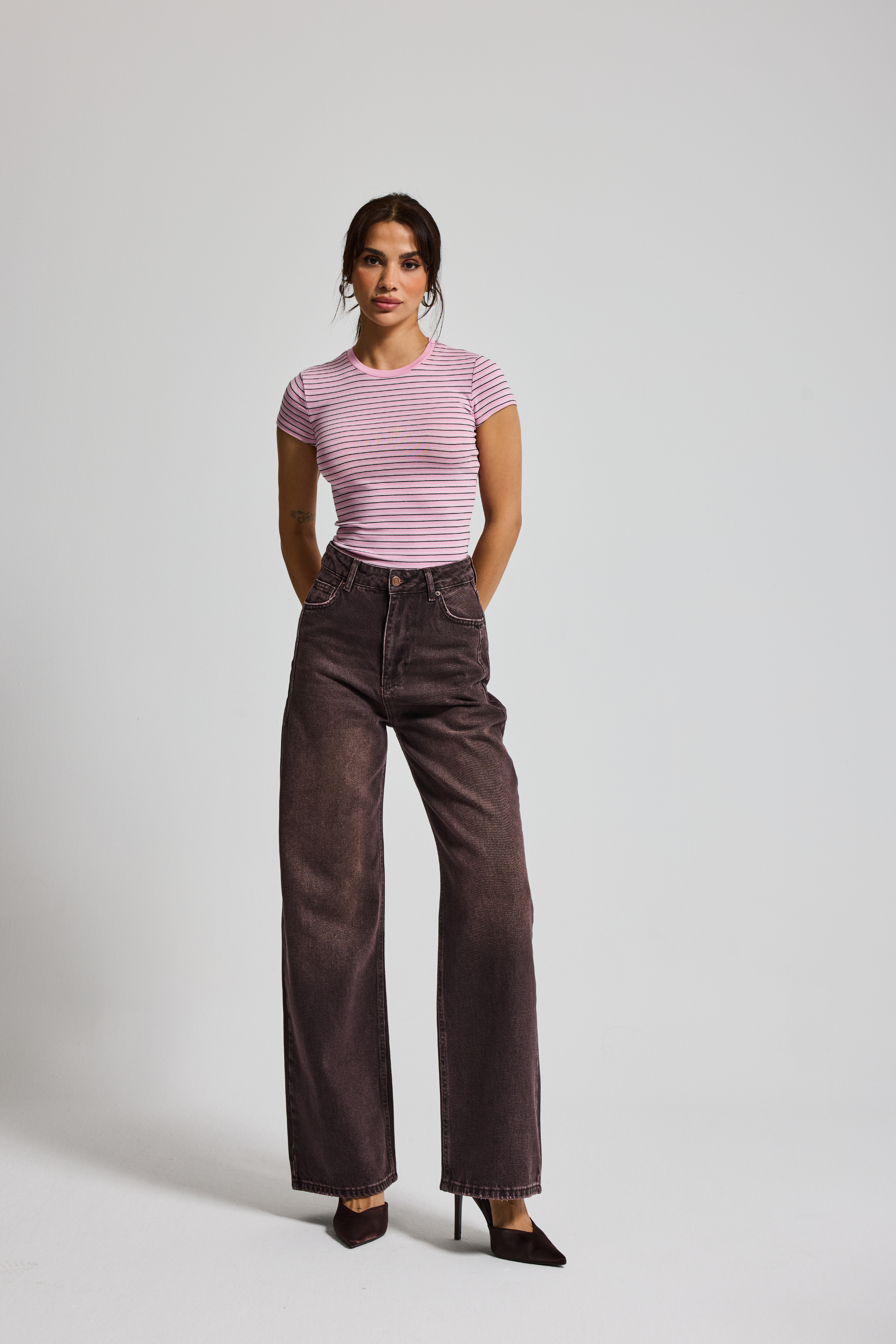 2498 Wide Leg Kadın Jean