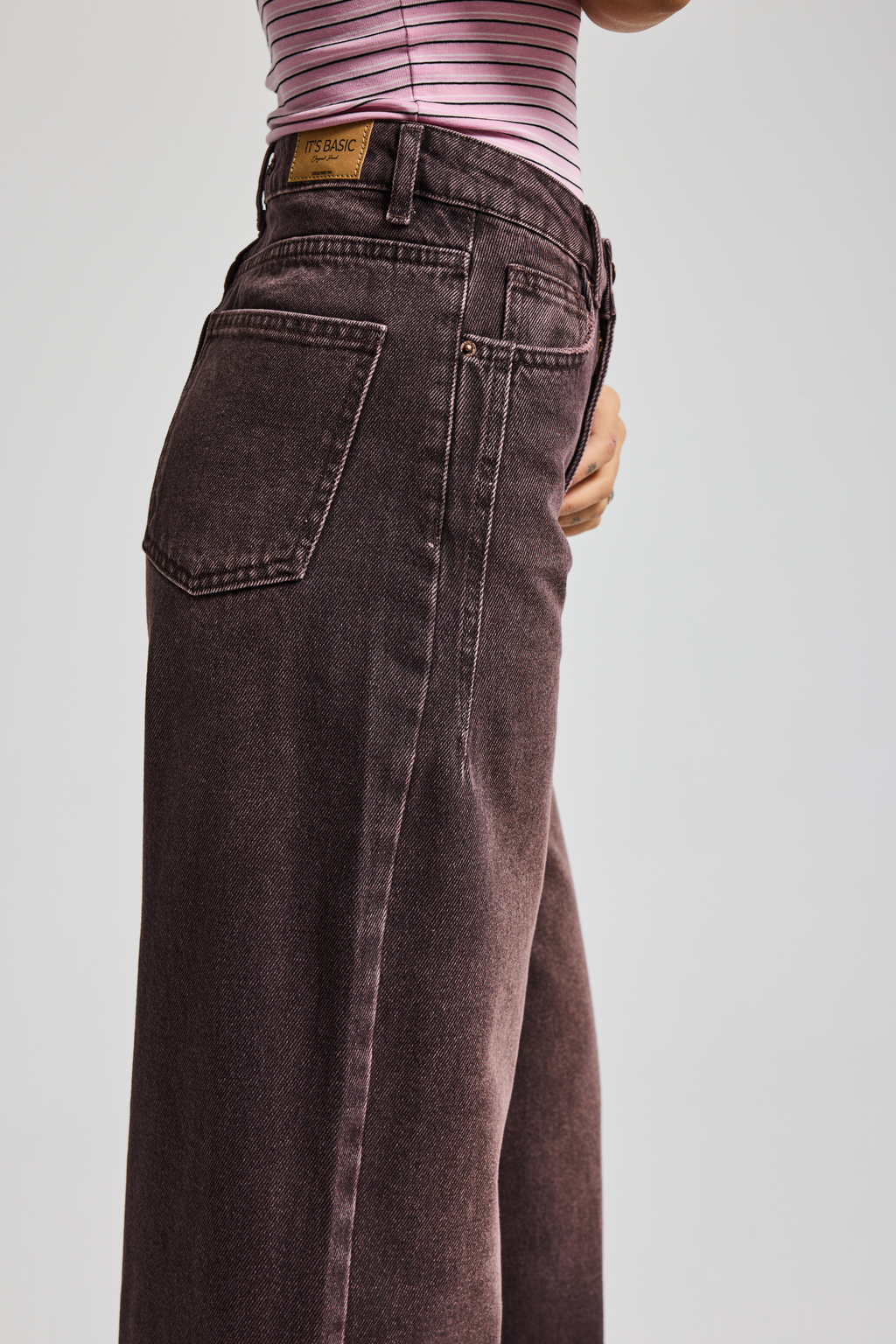 2498 Wide Leg Kadın Jean
