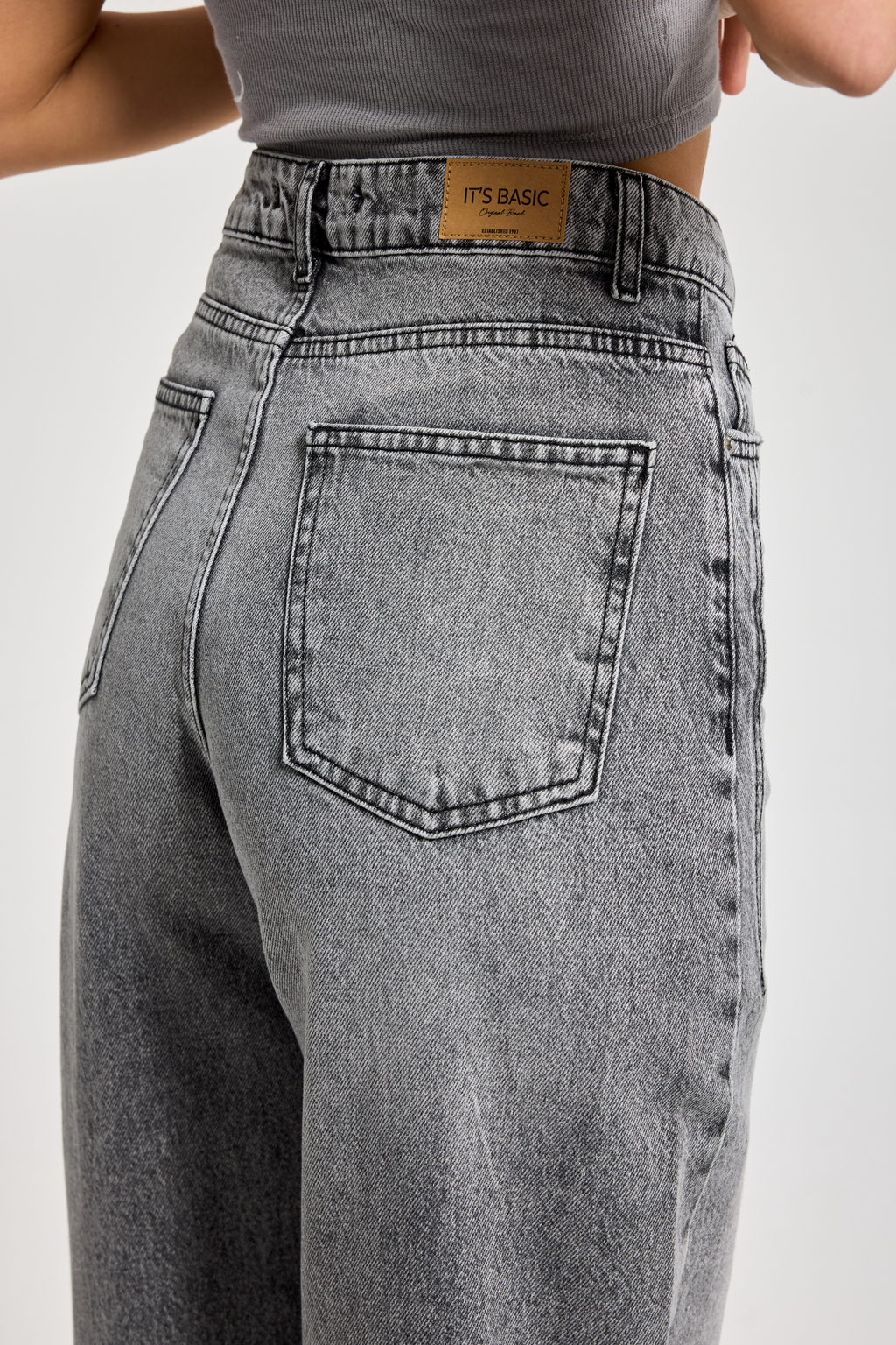 2498 Wide Leg Kadın Jean