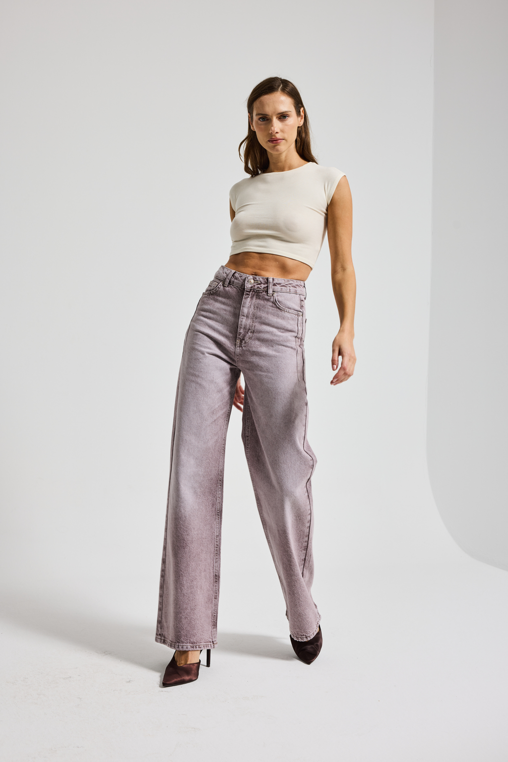 2498 Wide Leg Kadın Jean
