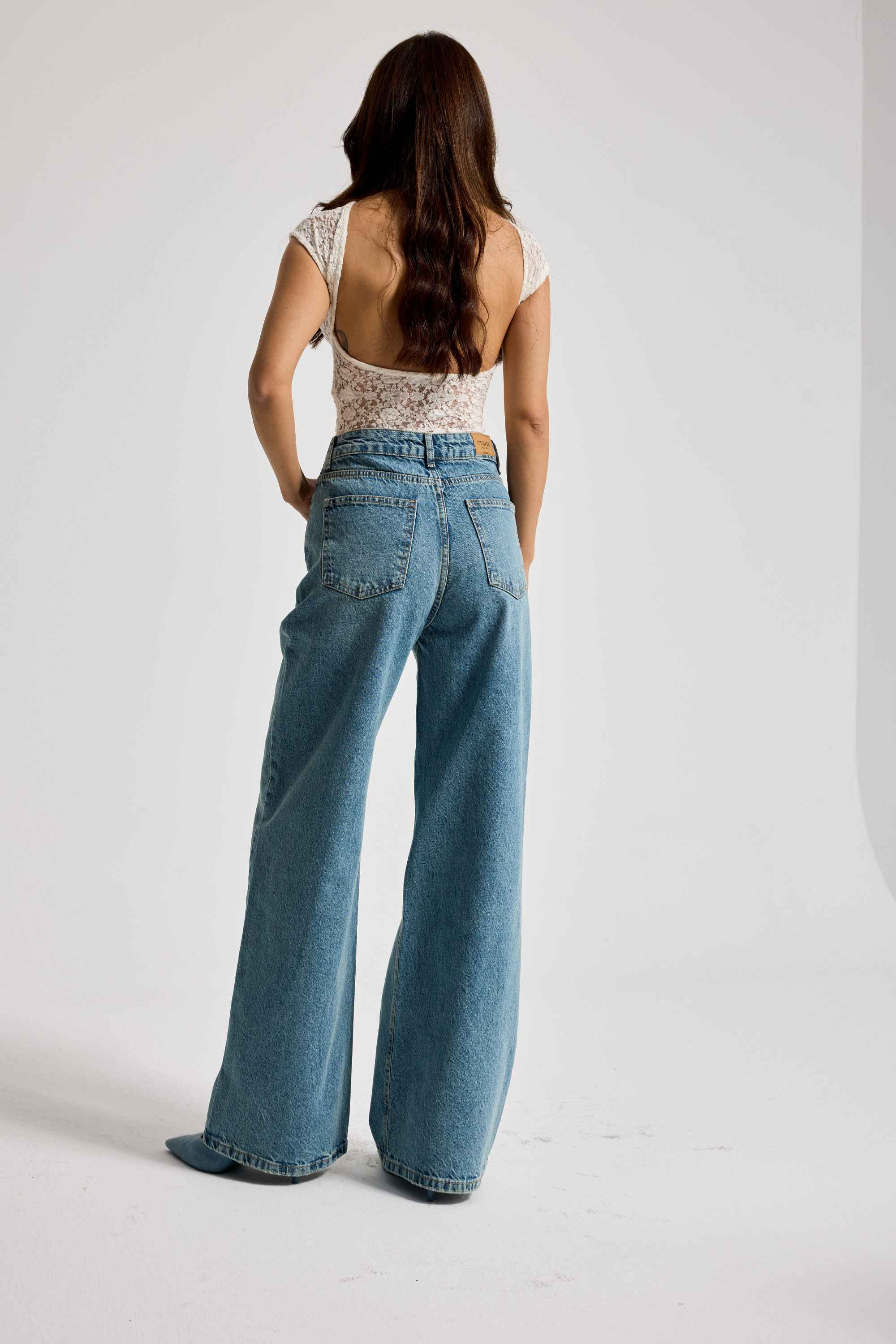 2498 Wide Leg Kadın Jean