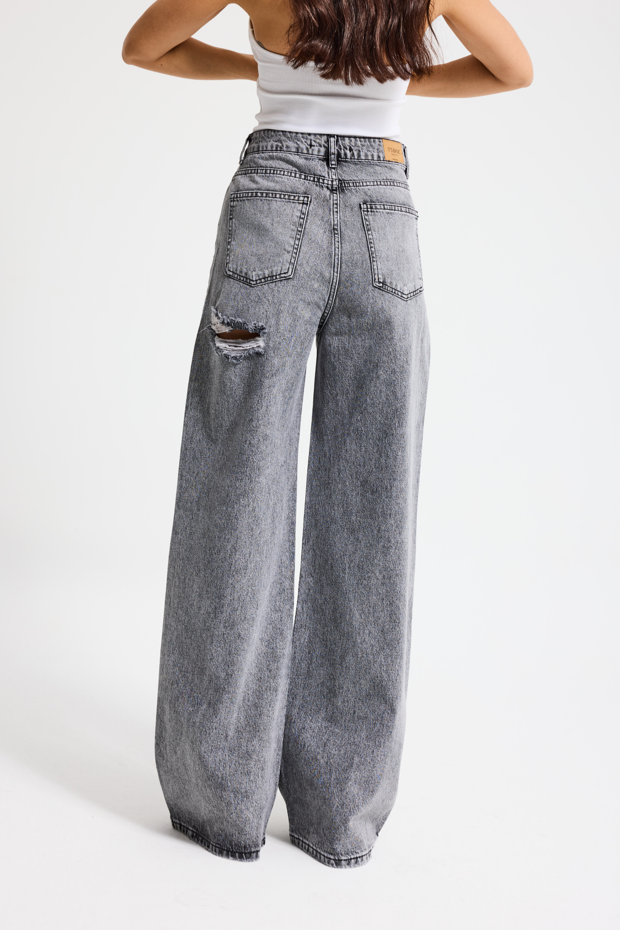 2499 Wide Leg Kadın Jean