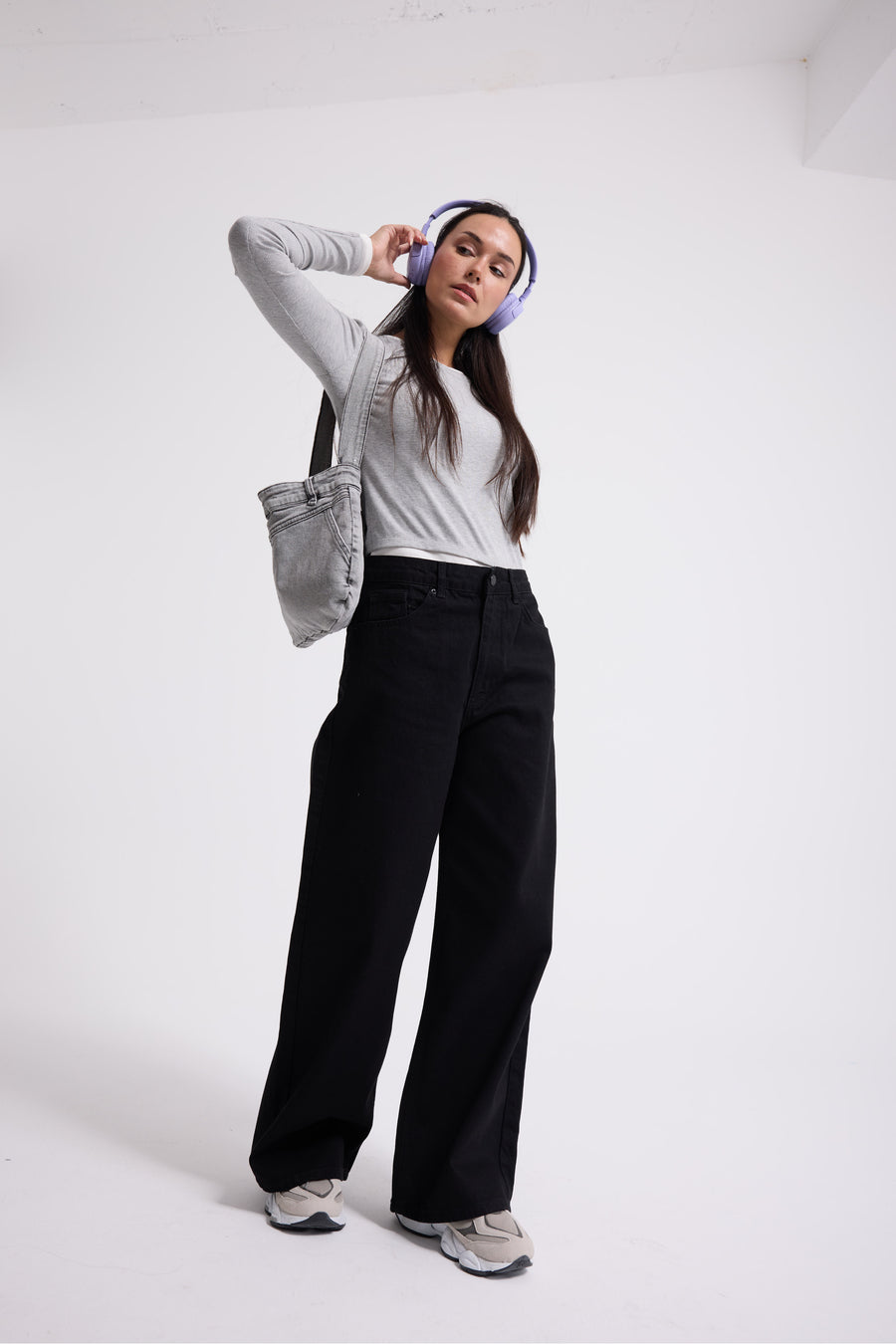 3311 %100 Cotton Super Baggy Jeans
