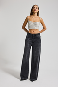 3311 %100 Cotton Super Baggy Kadın Jean