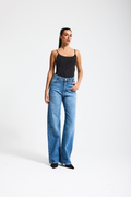 3421 %99 Cotton %1 Elastan Straight Fit Kadın Jean