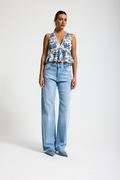 3423 %98 Cotton %2 Elastan Loose Fit Kadın Jean