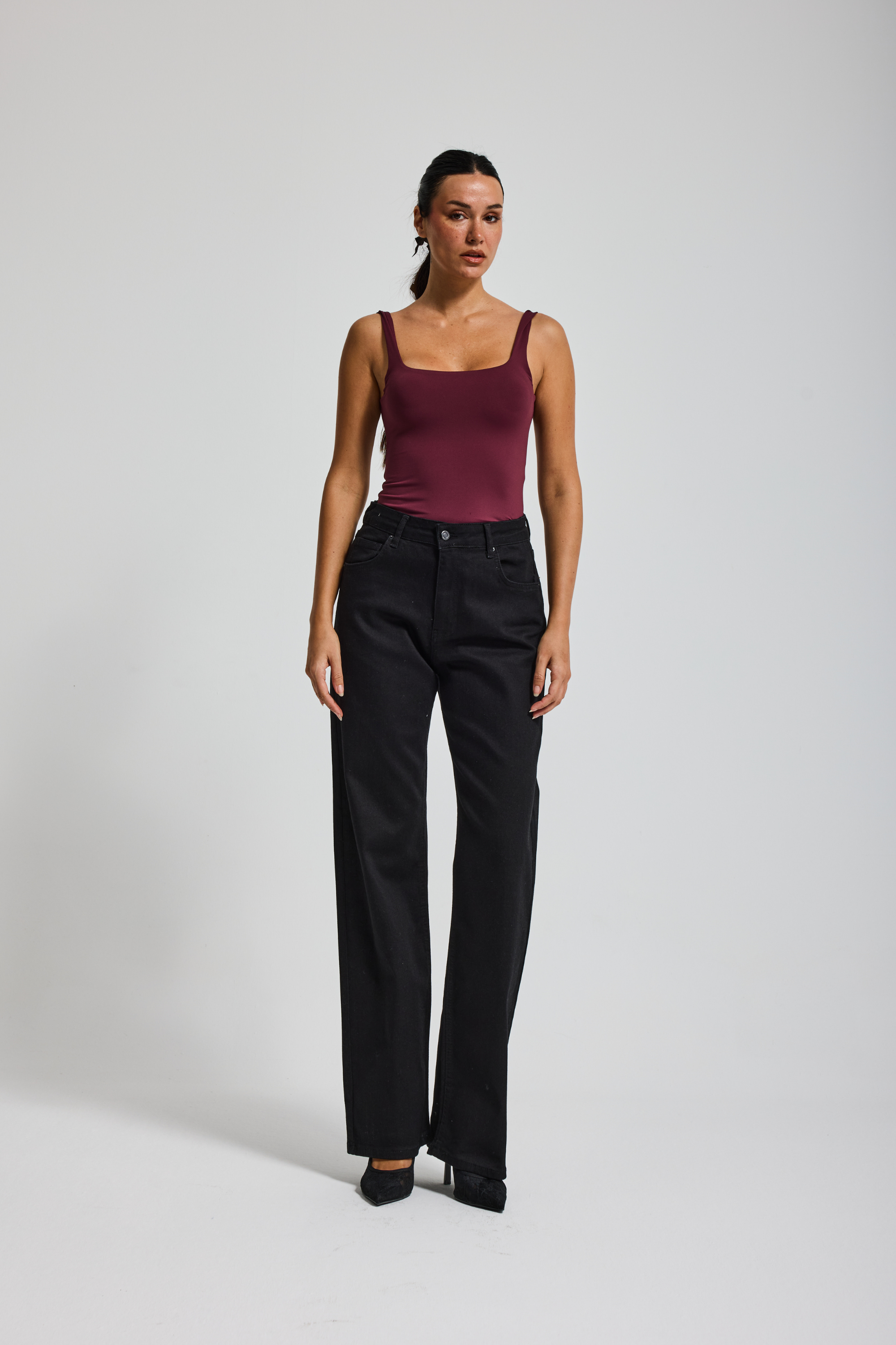 3470 %99 Cotton %1 Elastan Loose Fit Kadın Jean
