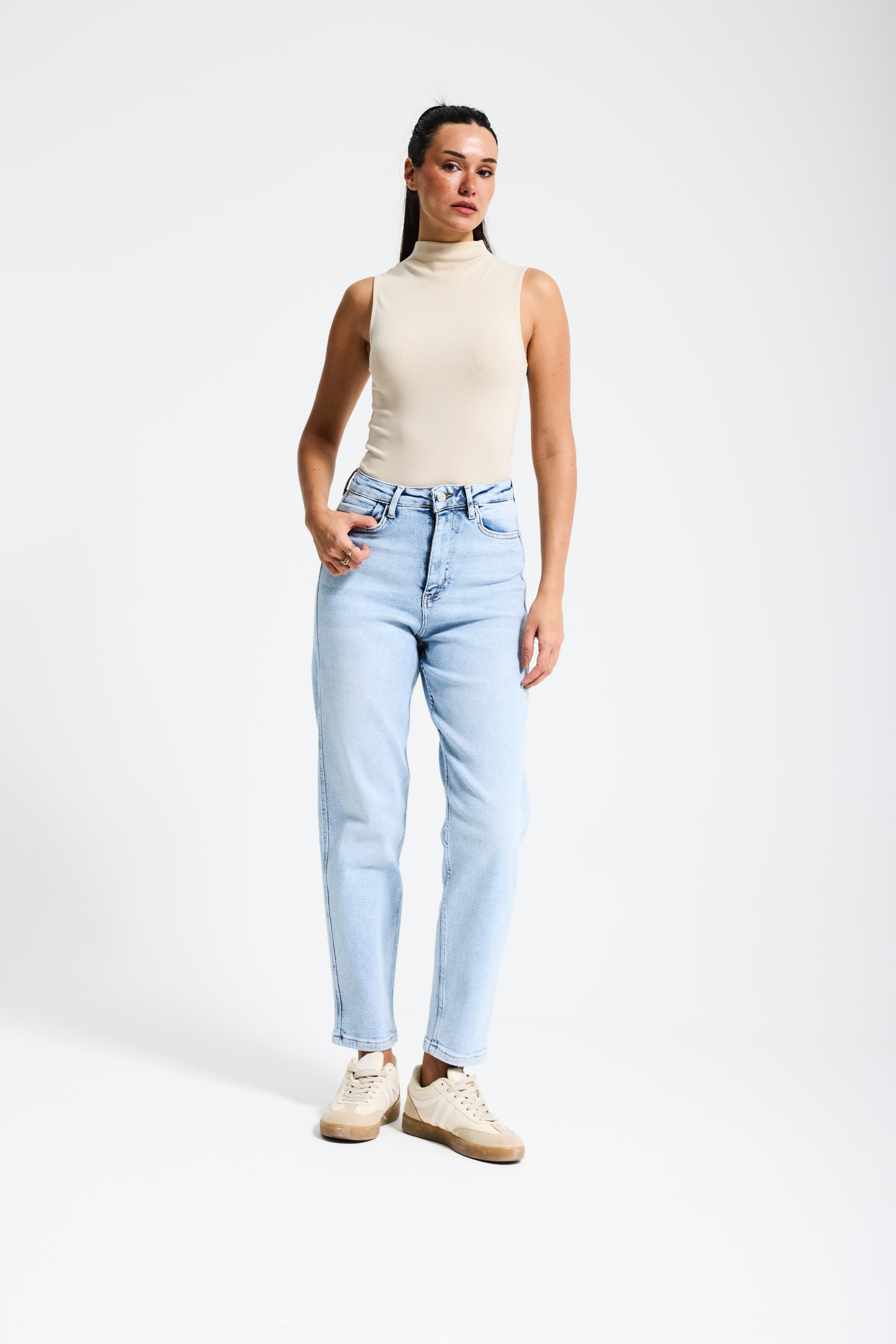 3506 %98 Cotton %2 Elastan Relax Mood Kadın Jean